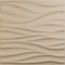 Ekena Millwork 19 5/8in. W x 19 5/8in. H Ripple EnduraWall Decorative 3D Wall Panel Covers 2.67 Sq. Ft. WP20X20RPGBE - alternate 1